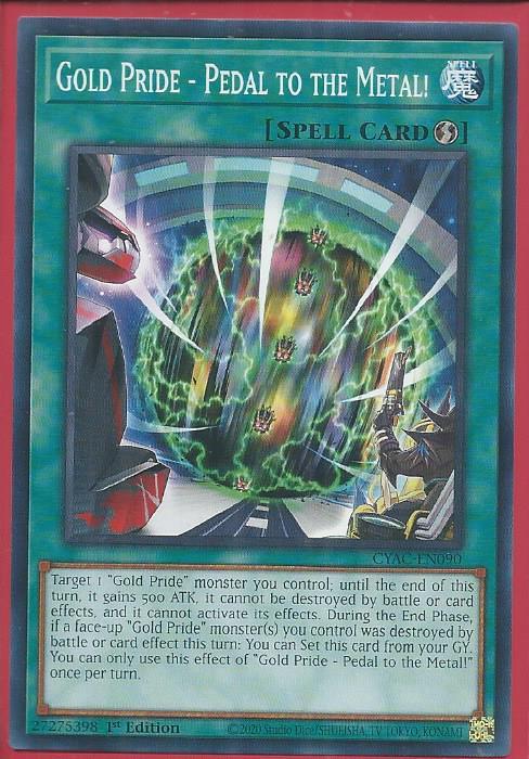 Gold Pride - Pedal to the Metal! - Norbut Gaming