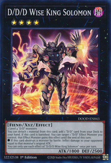D/D/D Wise King Solomon