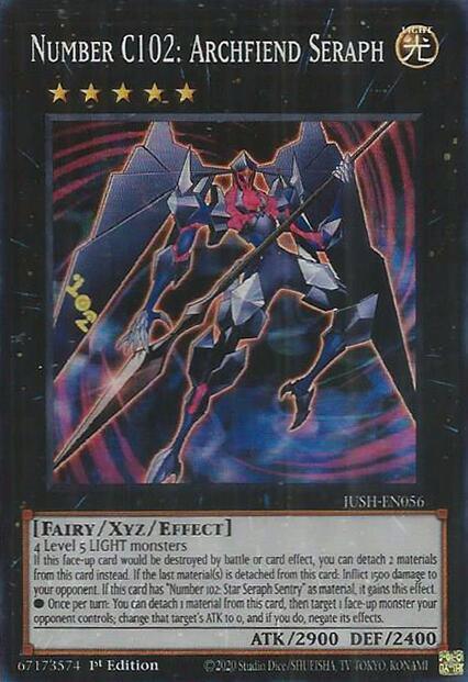 Number C102: Archfiend Seraph - Norbut Gaming